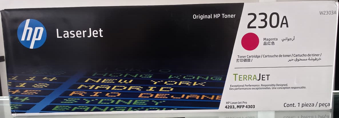 Cartucho de Toner Magenta Original HP 230A LaserJet (W2303A)