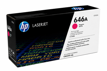 Cartucho de Tóner Magenta Original HP 646A (SKU CF033A)