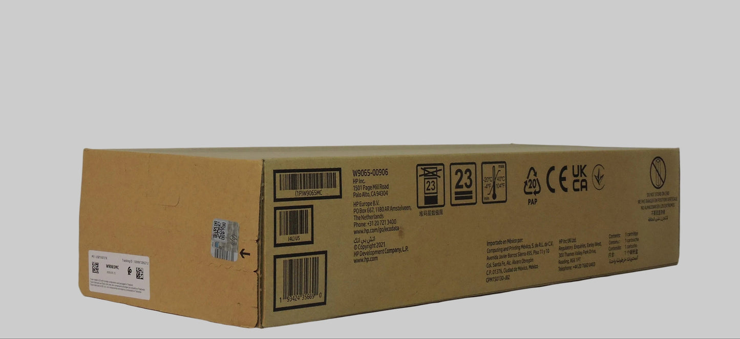 Cartucho de Tóner Negro Managed Original HP LaserJet W9065MC