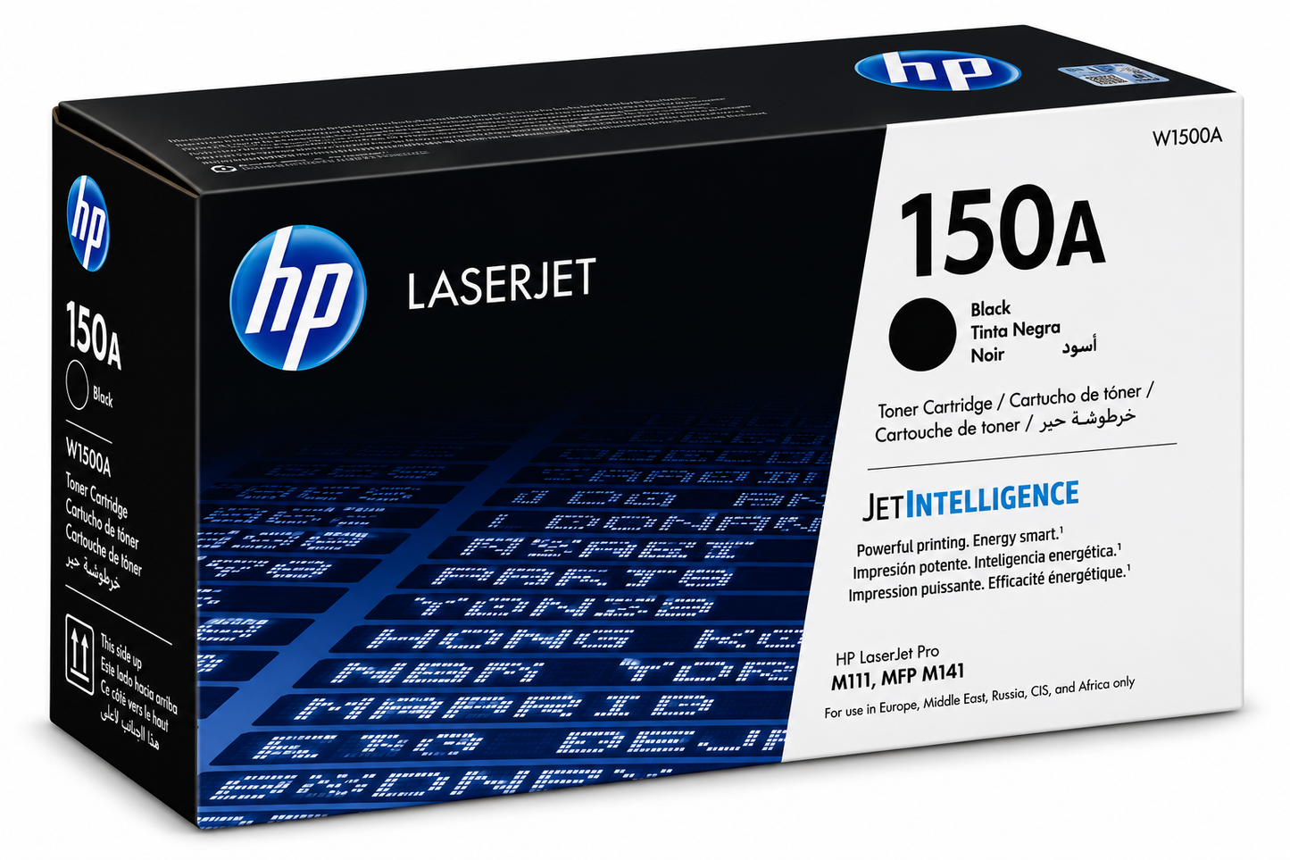 Cartucho de Tóner Negro Original HP 150A (SKU W1500A)