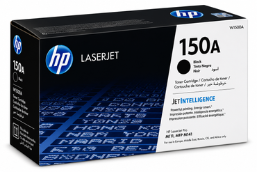 Cartucho de Tóner Negro Original HP 150A (SKU W1500A)