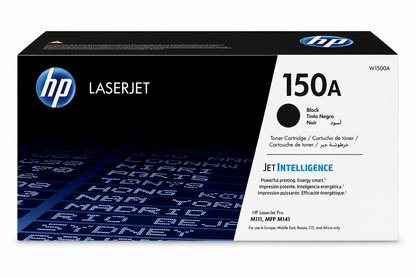 Cartucho de Tóner Negro Original HP 150A (SKU W1500A)