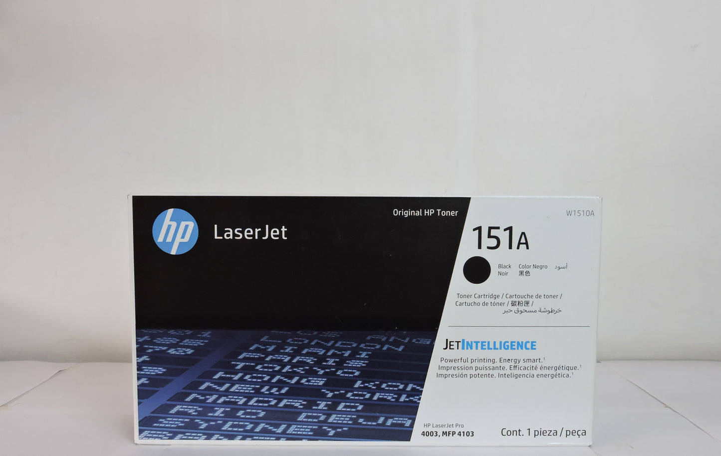 Cartucho de Tóner Negro Original HP 151A (SKU W1510A)