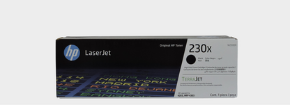 Cartucho de Toner Negro Original HP 230X (SKU W2300X)