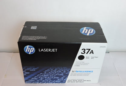 Cartucho de Tóner Negro Original HP 37A (SKU CF237A)