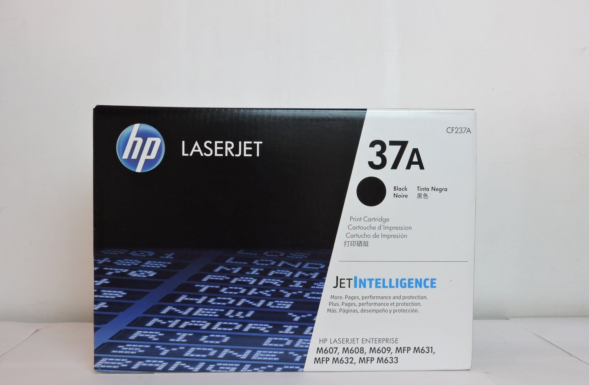 Cartucho de Tóner Negro Original HP 37A (SKU CF237A)