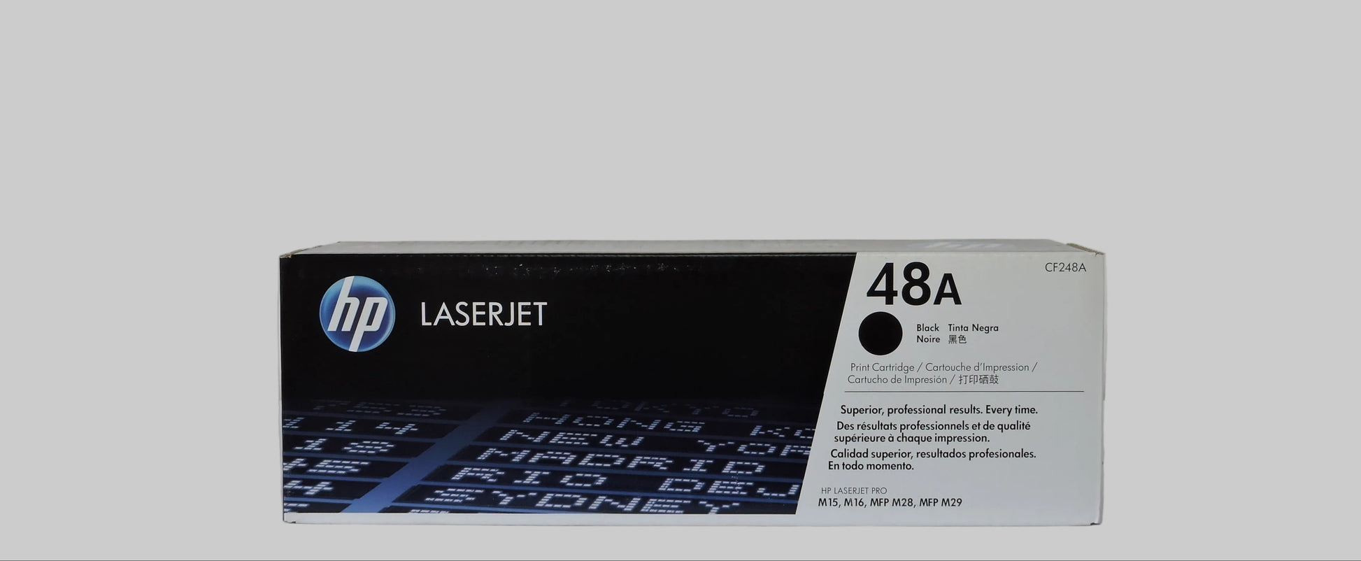Cartucho de Tóner Negro Original HP 48A (SKU CF248A)