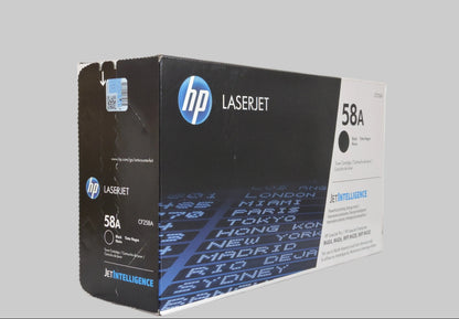 Cartucho de Tóner Negro Original HP 58A (SKU CF258A)