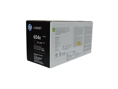 Cartucho de tóner negro original HP 654X de Compras Perfectas para impresoras láser de alto rendimiento