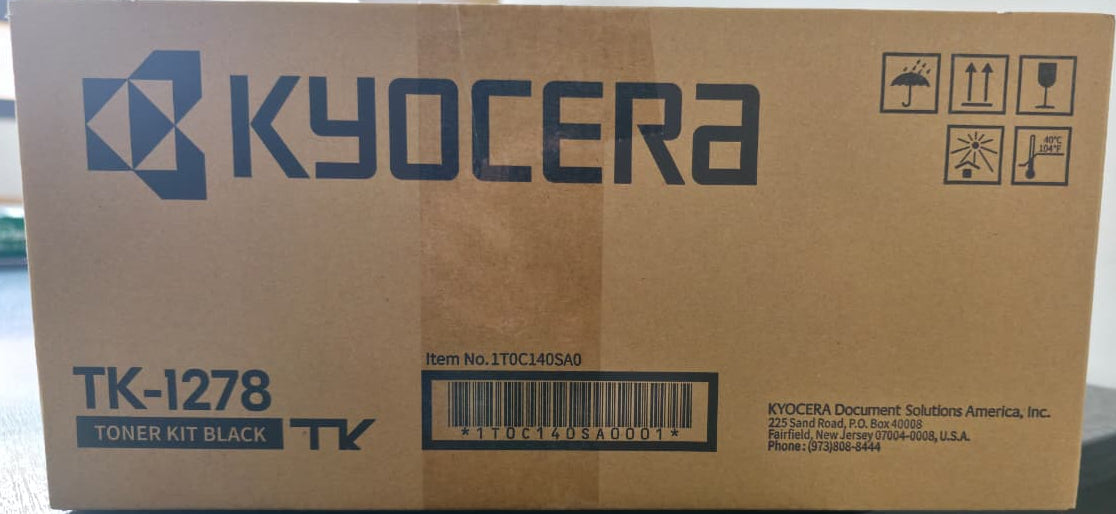 Cartucho de Tóner Negro Original Kyocera TK-1278 (SKU 1T0C140SA0)