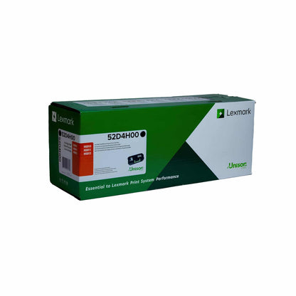 Cartucho de Tóner Negro Original Lexmark 52D4H00 / 524H Alto Rendimiento