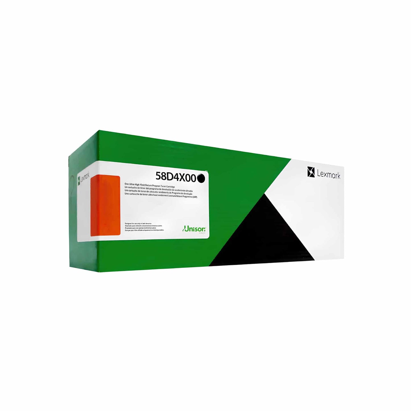 Cartucho de Tóner Negro Original Lexmark 58D4X00 Ultra Alto Rendimiento