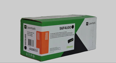 Cartucho de Tóner Negro Original Lexmark 56F4U00 / 564U
