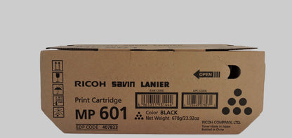 Cartucho de Tóner Negro Original Rico MP 601 (SKU 407823)