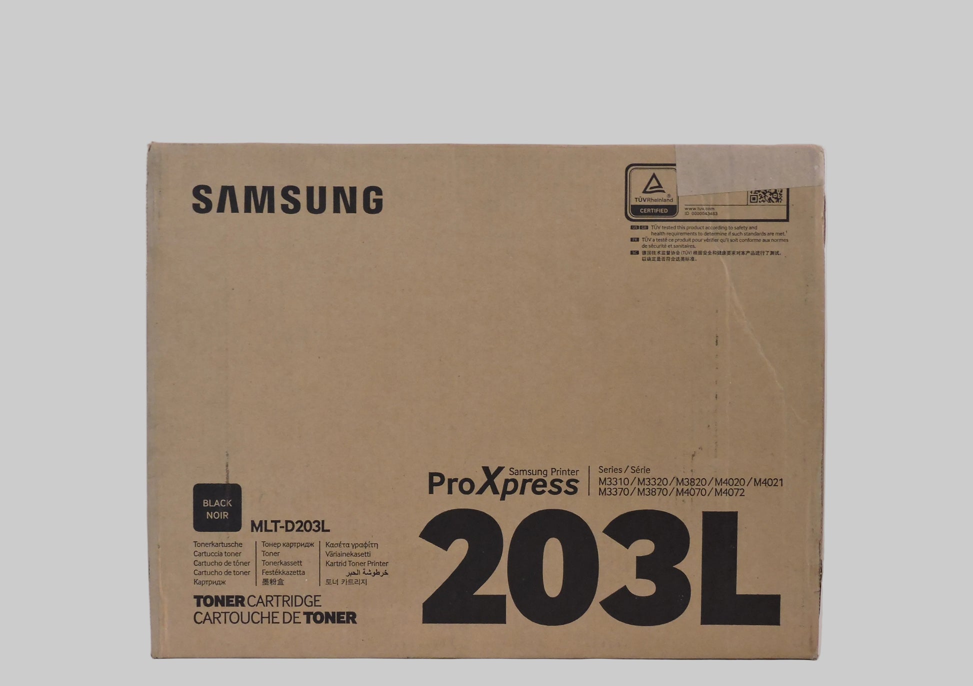 Cartucho de Tóner Negro Original Samsung 203L (SKU SU902A)