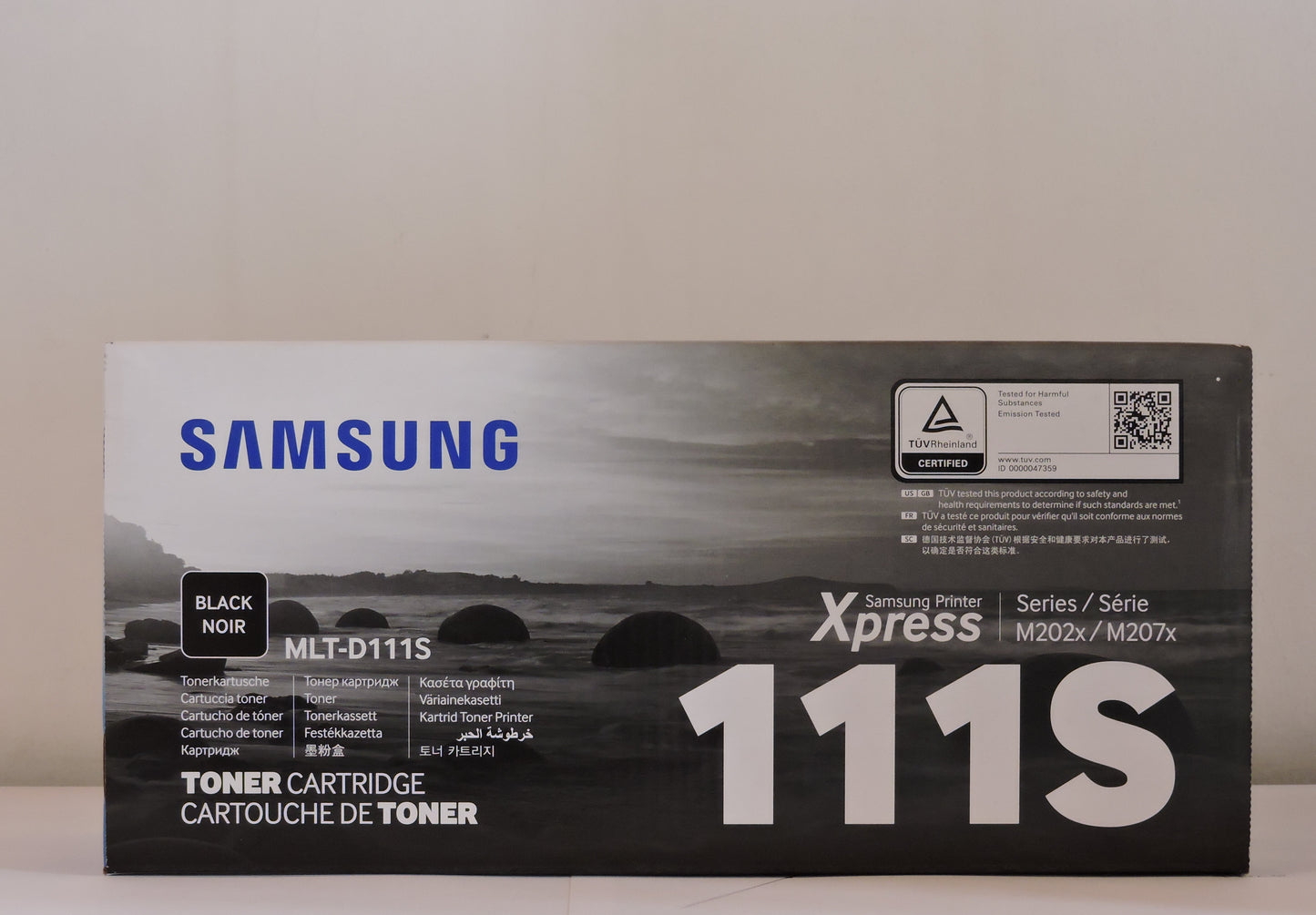 Cartucho de Tóner Negro Original Samsung MLT-D111S (SKU SU815A)