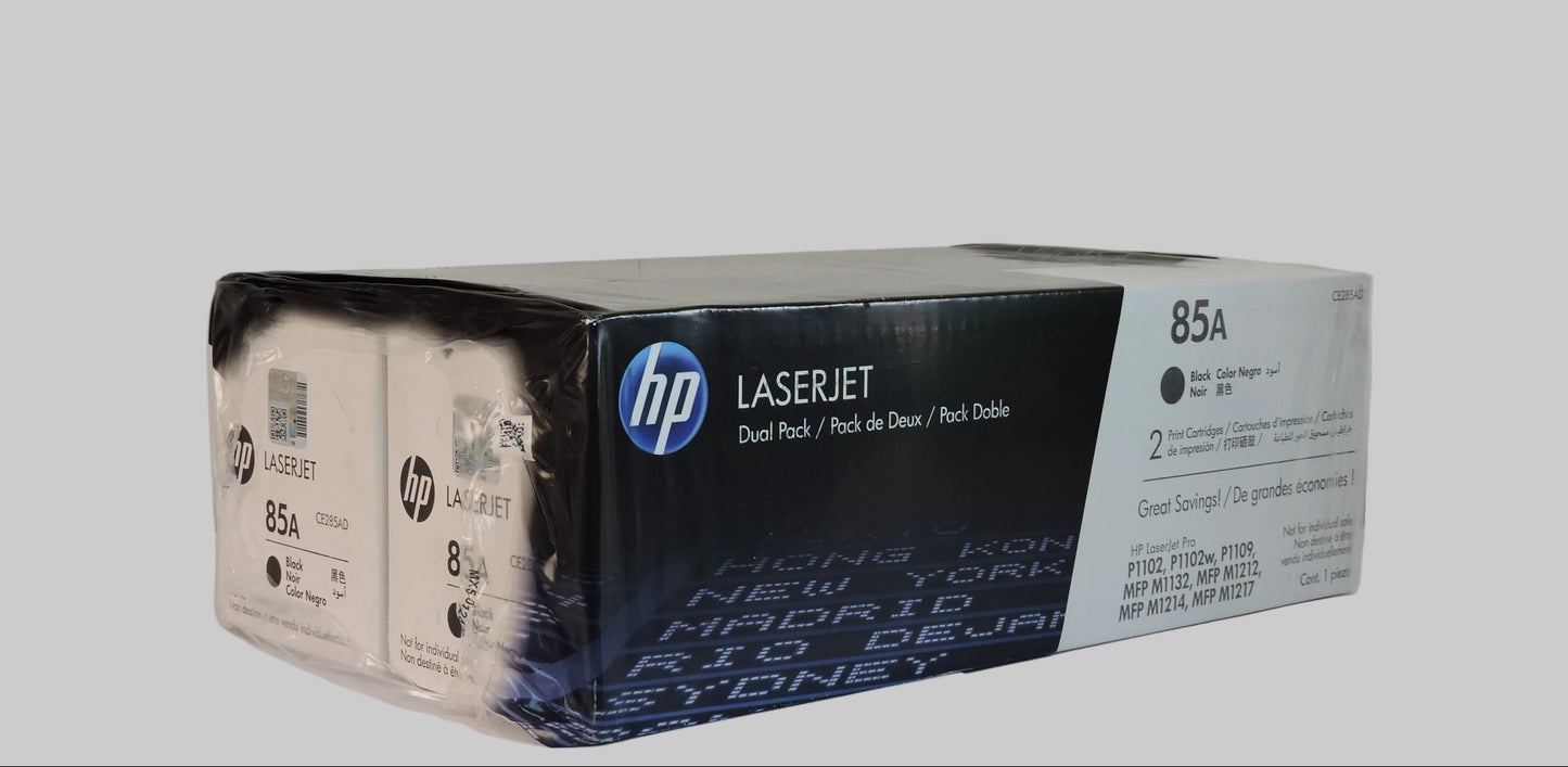 Cartucho de Toner Negro Originale HP 85A LaserJet (SKU CE285AD)