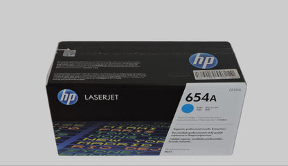 Cartucho de Tóner Cian Original HP 654A (SKU CF331A)