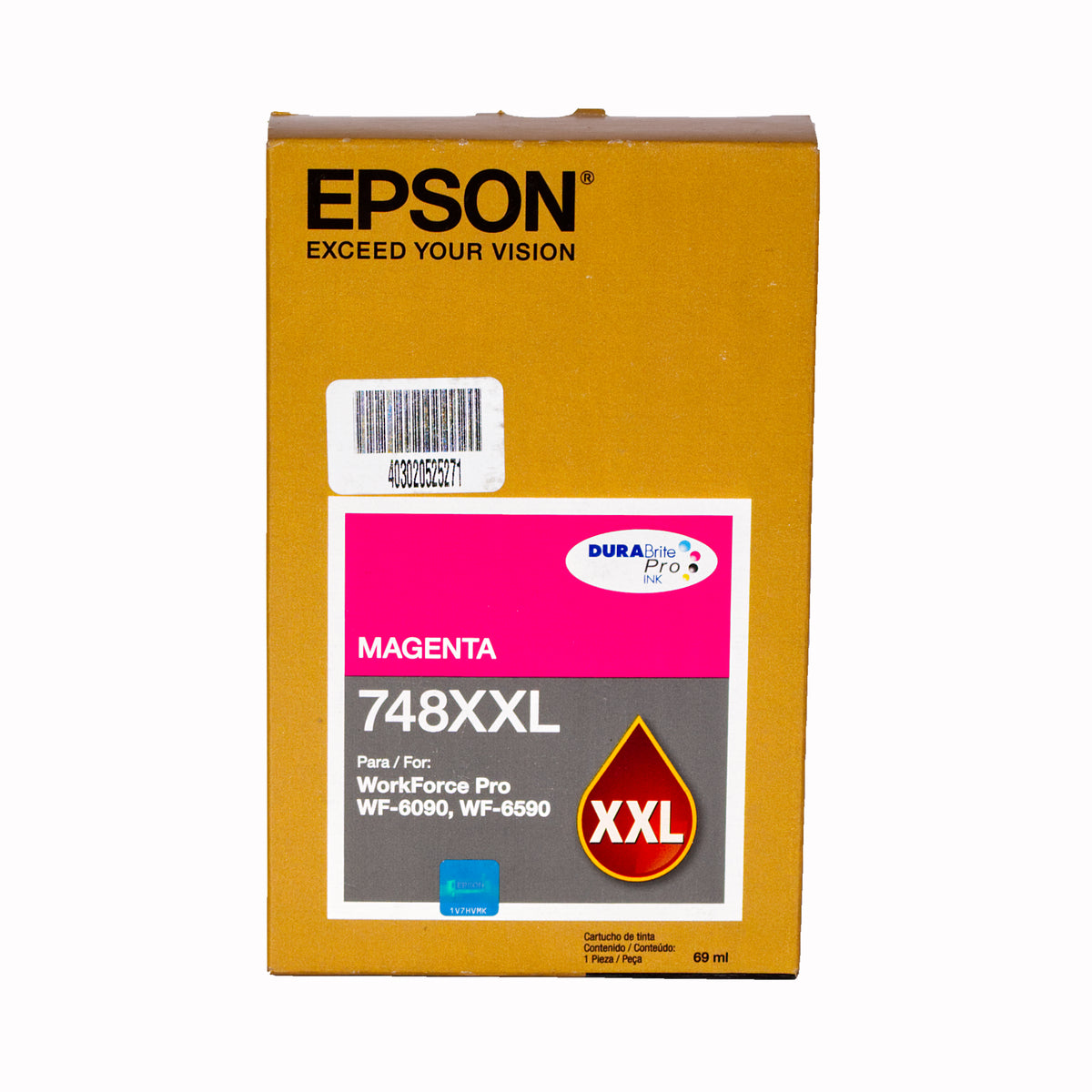 Botella de Tinta Magenta Original Epson T748XXL (SKU T748XXL320)