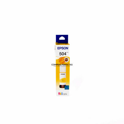 Botella de Tinta Amarillo Original Epson T504 (SKU T504420)