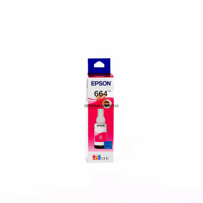Botella de Tinta Magenta Original Epson T664 (SKU T664320)