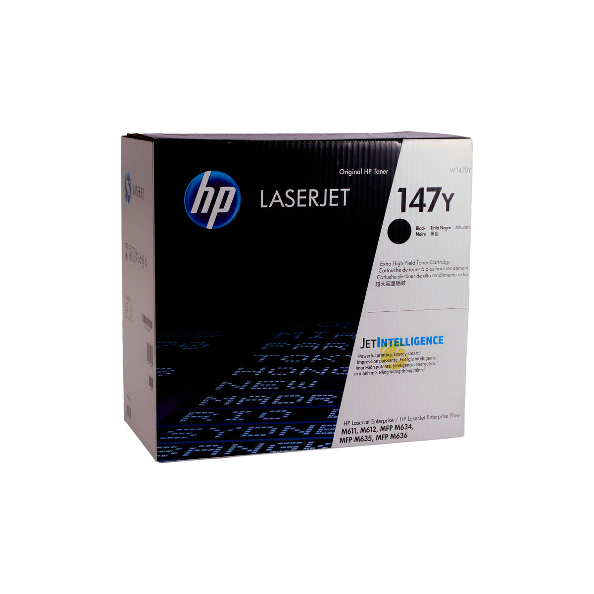 Cartucho de Tóner Negro Original HP 147Y (SKU W1470Y)
