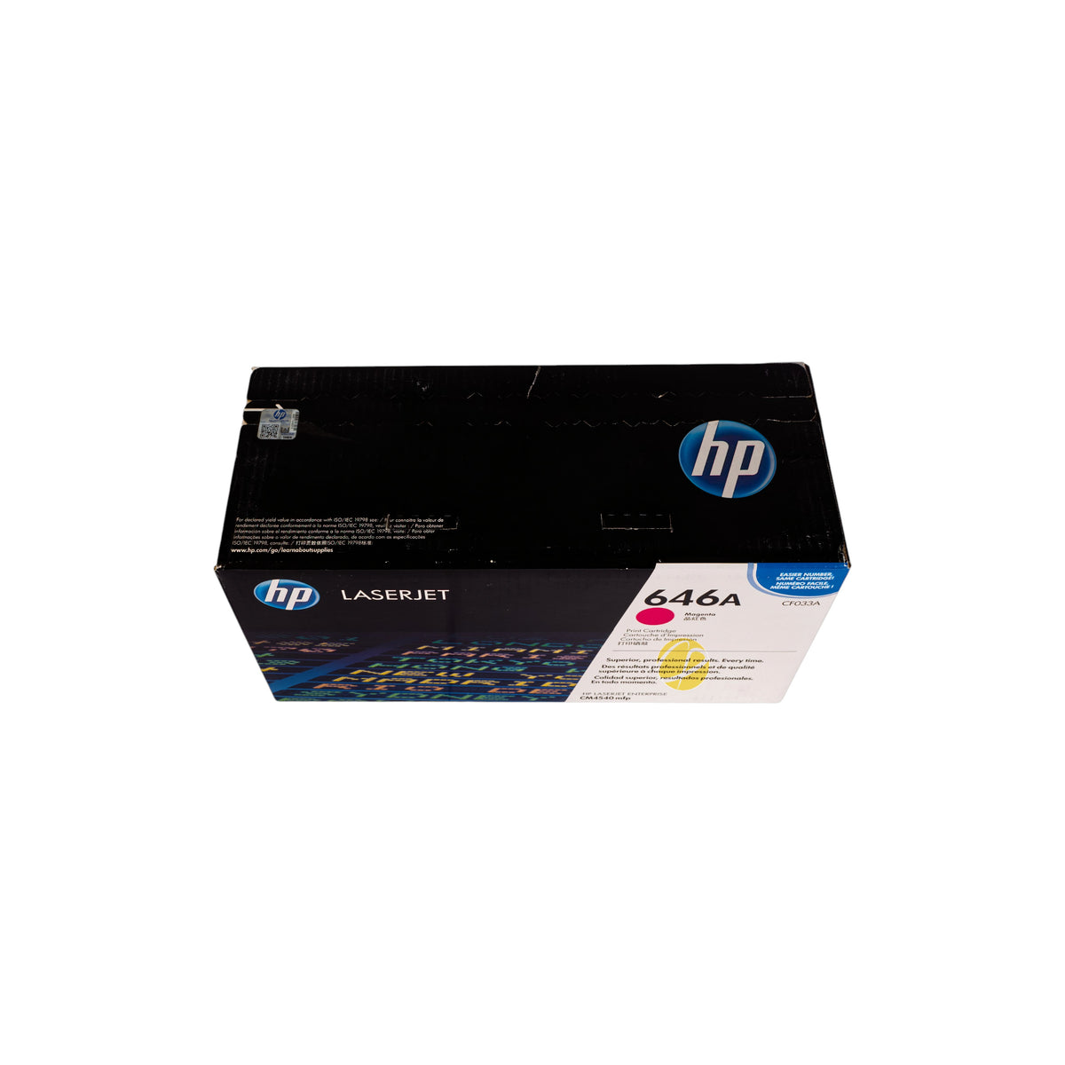 Cartucho de Tóner Magenta Original HP 646A (SKU CF033A)