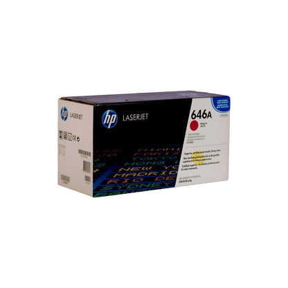 Cartucho de Tóner Magenta Original HP 646A (SKU CF033A)