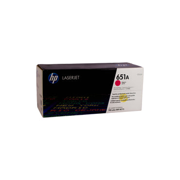 Cartucho de Tóner Magenta Original HP 651A (SKU CE343A)