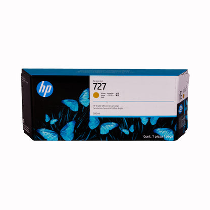 Cartucho de Tinta Amarillo Original HP 727 (SKU F9J78A)