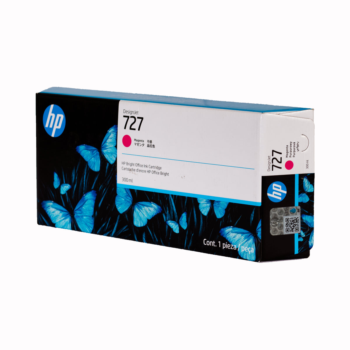 Cartucho de Tinta Magenta Original HP 727 (SKU F9J77A)