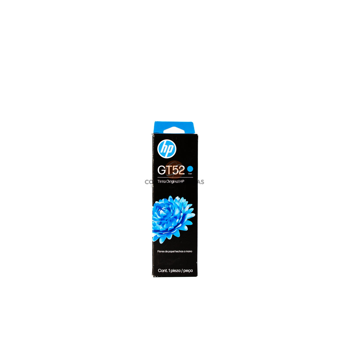 Botella de Tinta Cian Original HP GT52 (SKU M0H54AL)