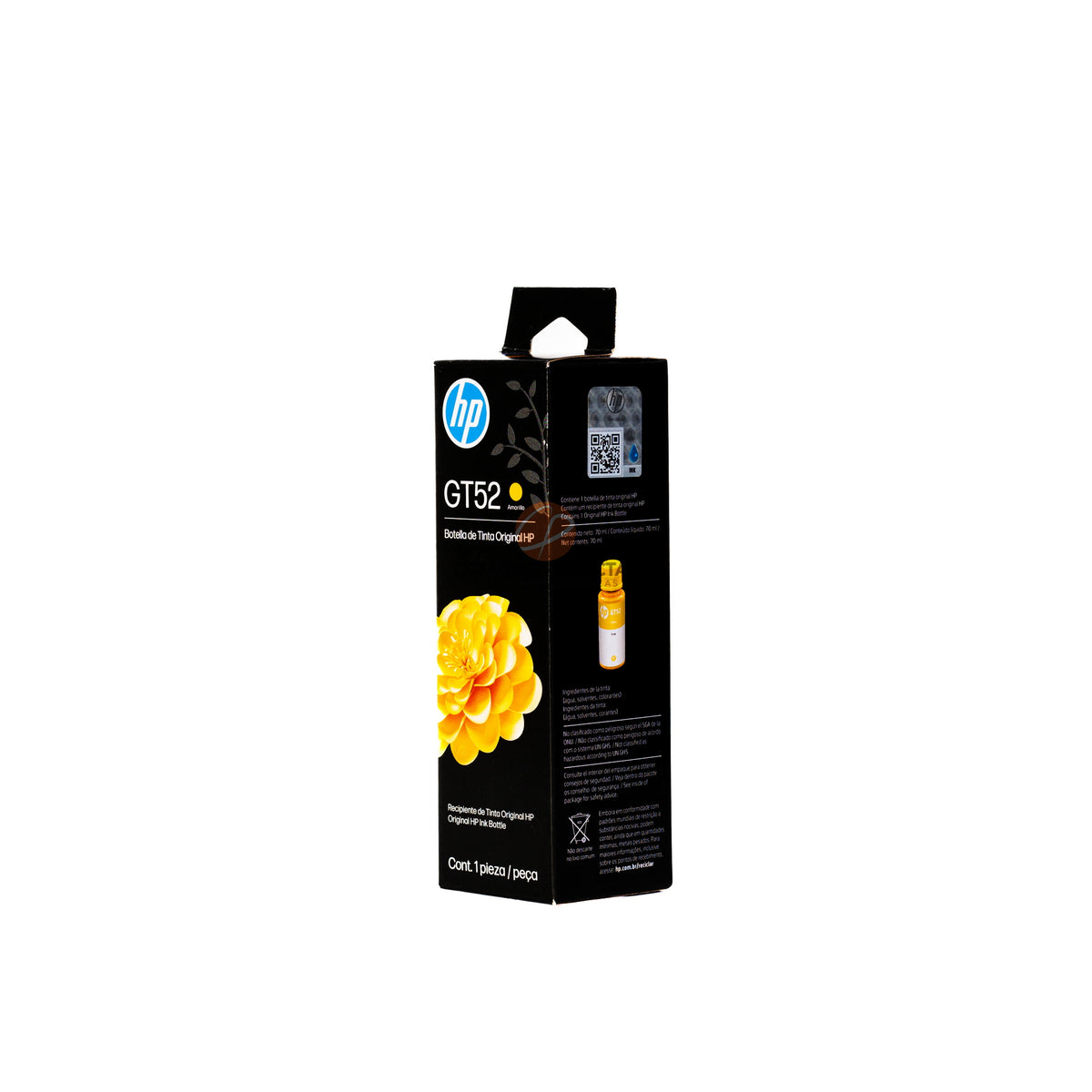 Botella de Tinta Amarillo Original HP GT52 (SKU M0H56AL)