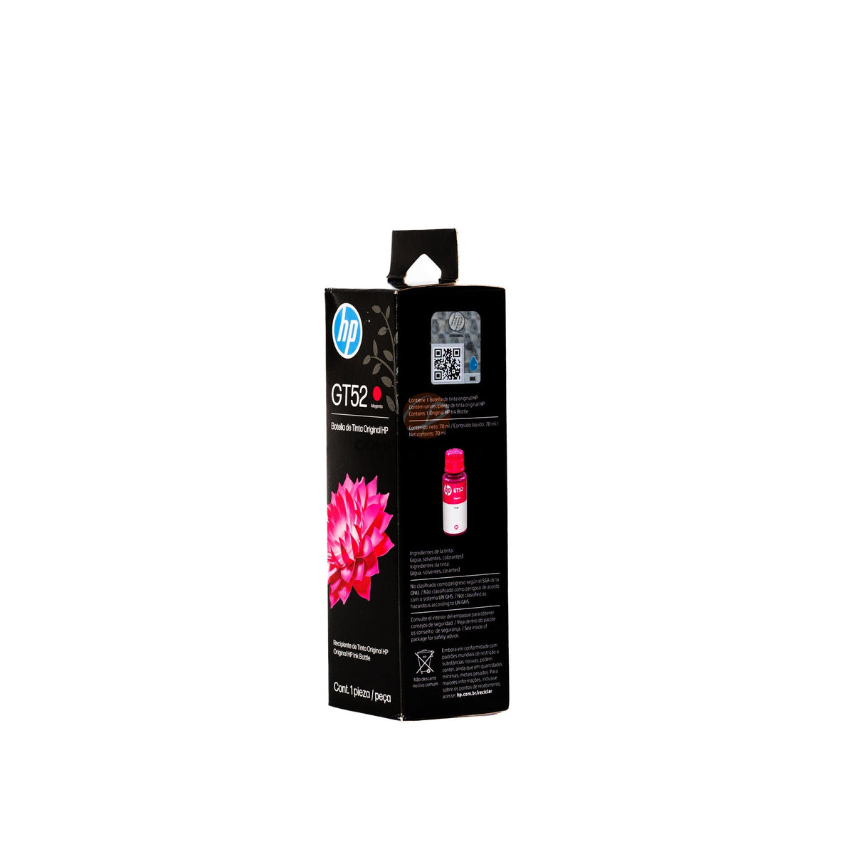 Botella de Tinta Magenta Original HP GT52 (SKU M0H55AL)