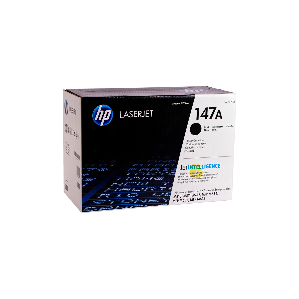 Cartucho de Tóner Negro Original HP 147A (SKU W1470A)