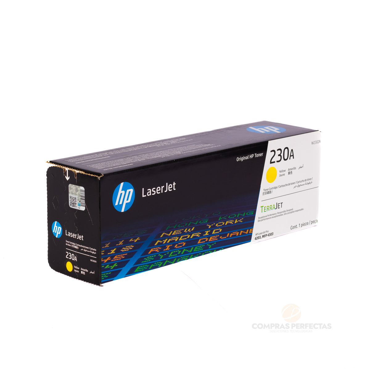 Cartucho de Toner Amarillo Original HP 230A LaserJet (SKU W2302A)