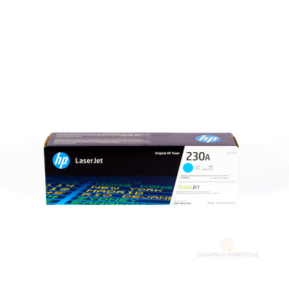 Cartucho de Toner Cian Original HP 230A LaserJet ( SKU W2301A)