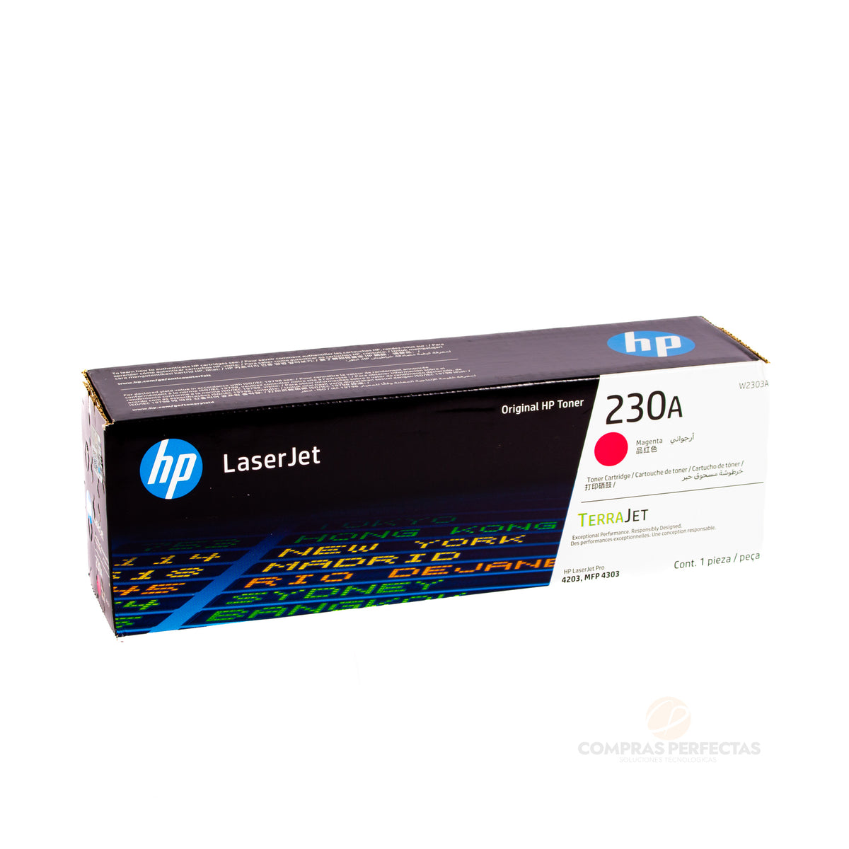 Cartucho de Toner Magenta Original HP 230A (SKU W2303A)