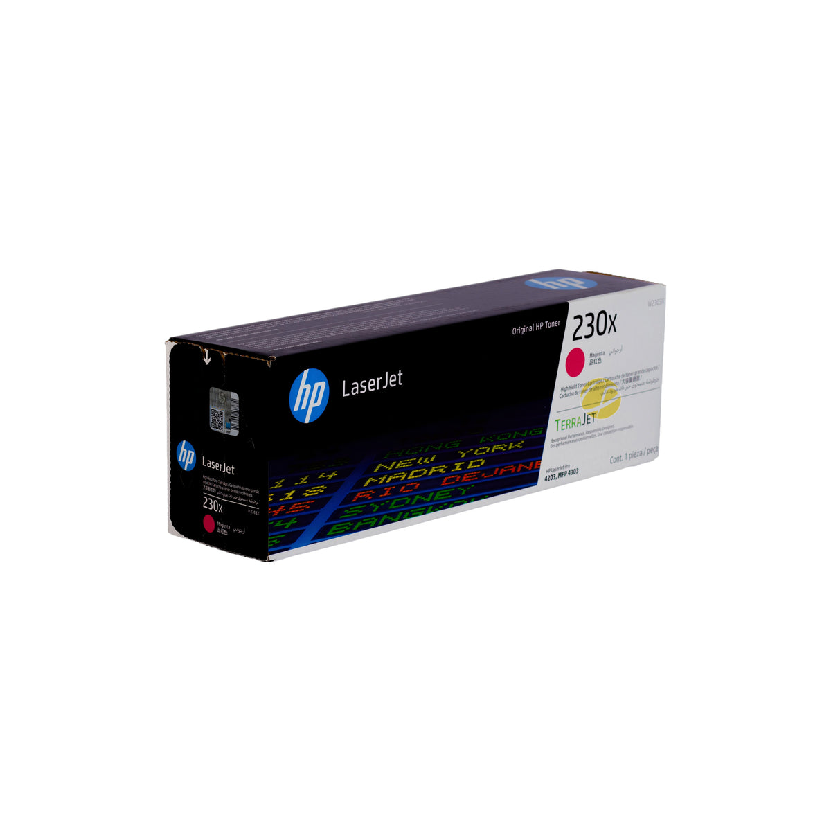 Cartucho de Tóner Magenta Original HP 230X (SKU W2303X)