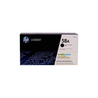 Cartucho de Tóner Negro Original HP 58A (SKU CF258A)