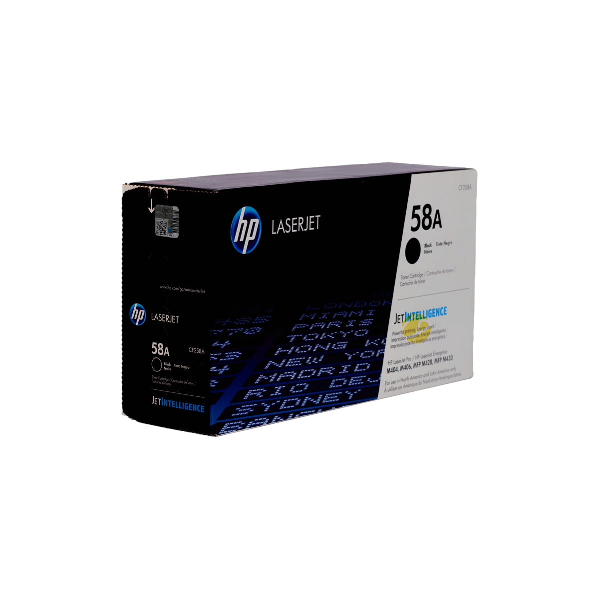 Cartucho de Tóner Negro Original HP 58A (SKU CF258A)