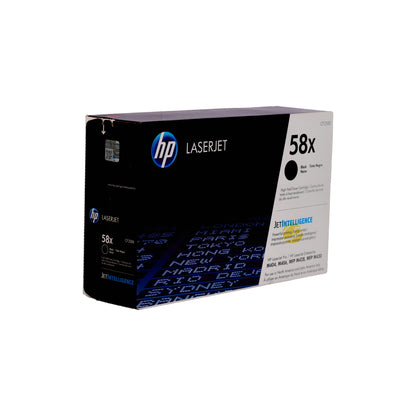 Cartucho de Tóner Negro Original HP 58X (SKU CF258X)