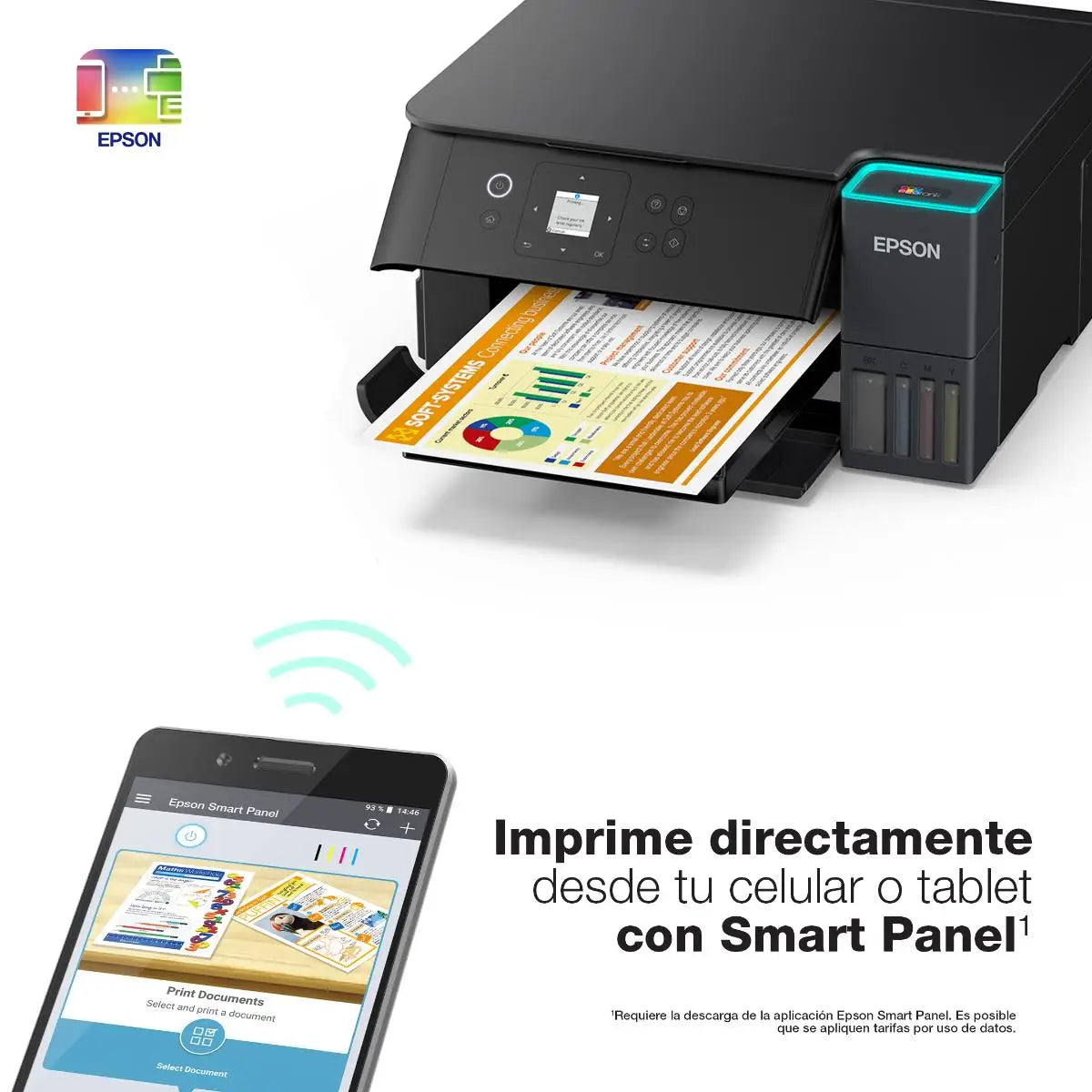 Impresora Multifuncional Epson EcoTank L4260 WiFi Dúplex – 4.500 Páginas en Negro