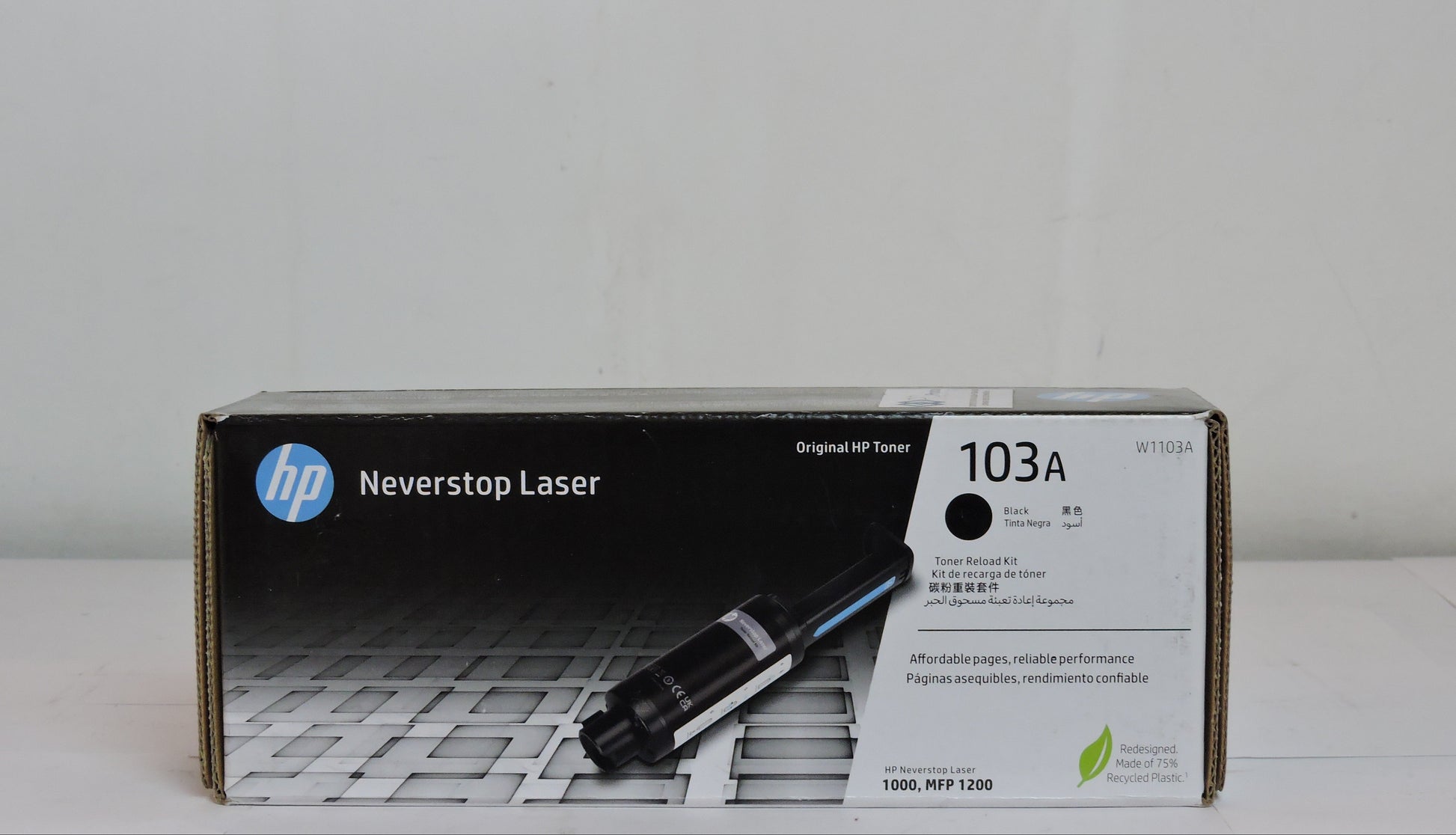 Kit de Recarga de Tóner Negro Original HP 103A (SKU W1103A)