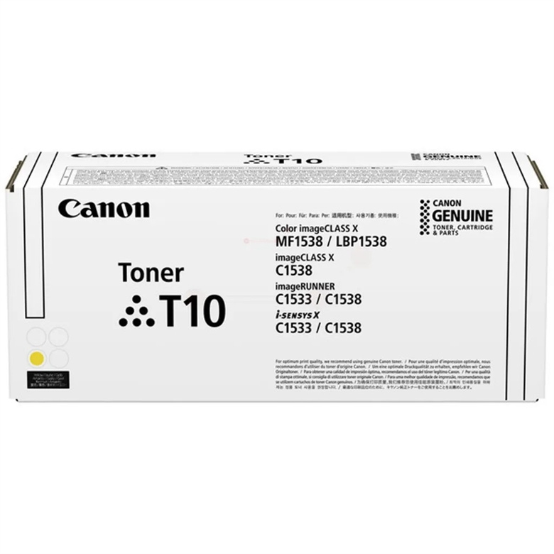 Cartucho de Tóner Amarillo Original Canon T10 (SKU 4563C001AA)
