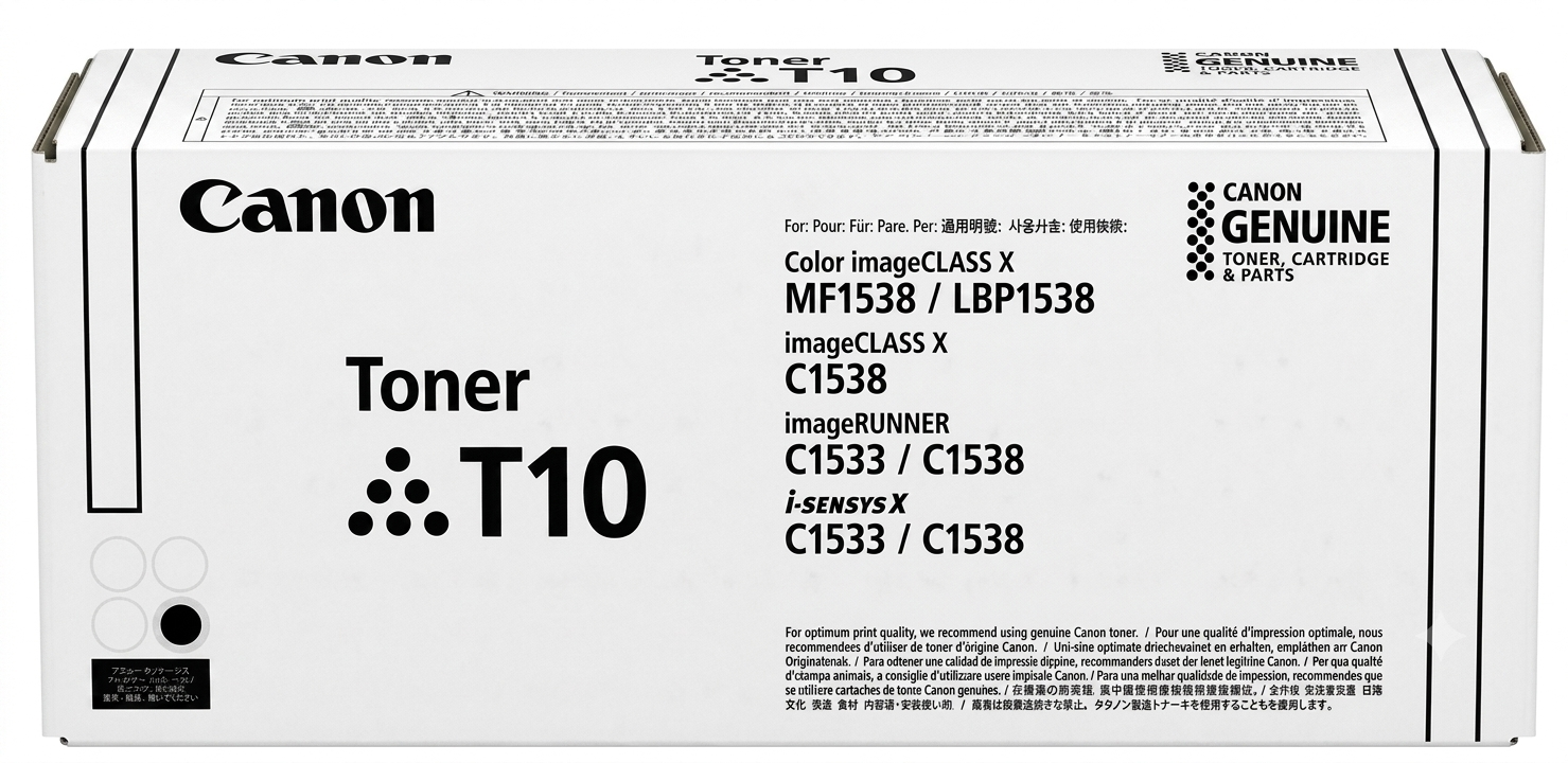Cartucho de Tóner Negro Original Canon T10 (SKU 4566C001AA)
