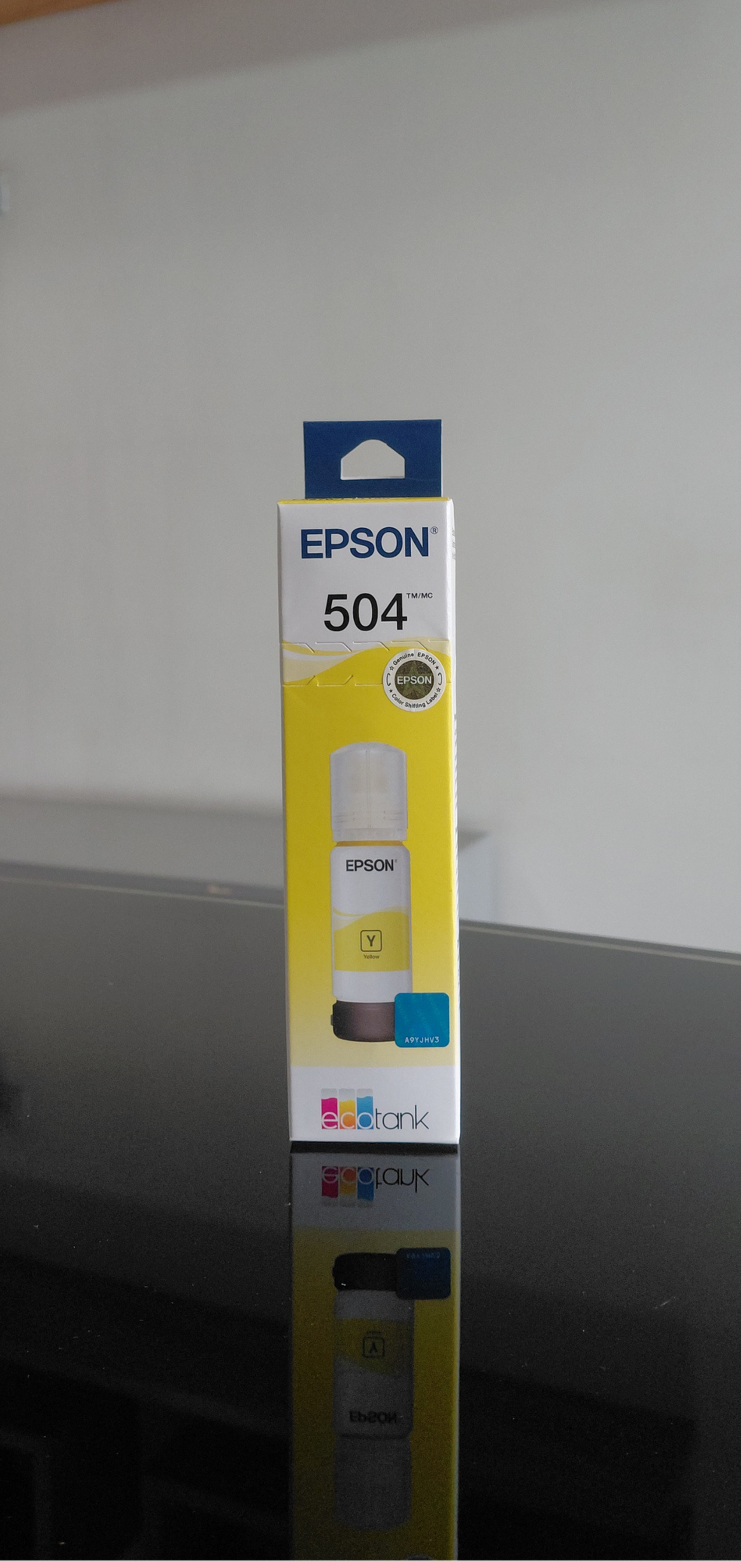 Botella de Tinta Amarillo Original Epson T504 (SKU T504420)