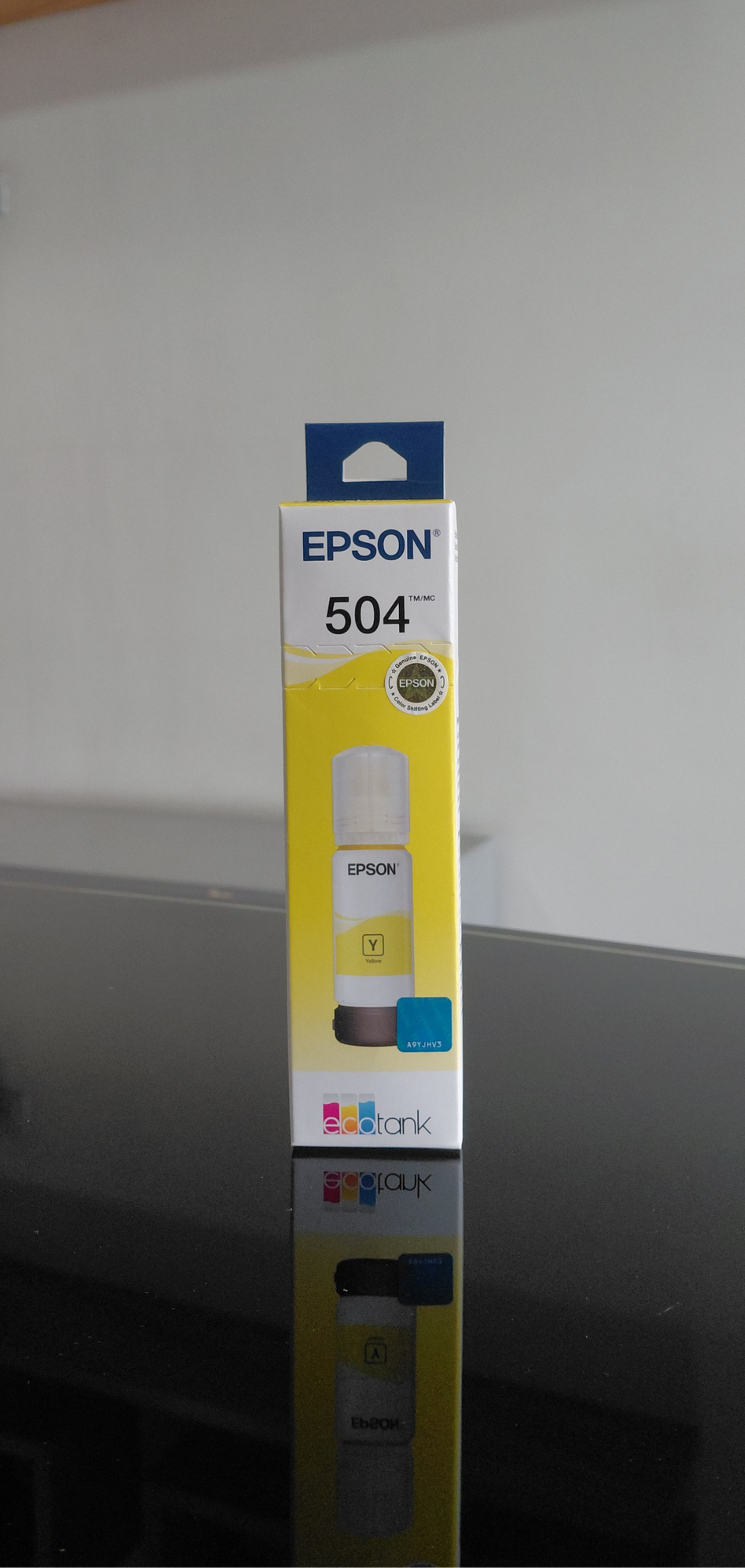 Botella de Tinta Amarillo Original Epson T504 (SKU T504420)