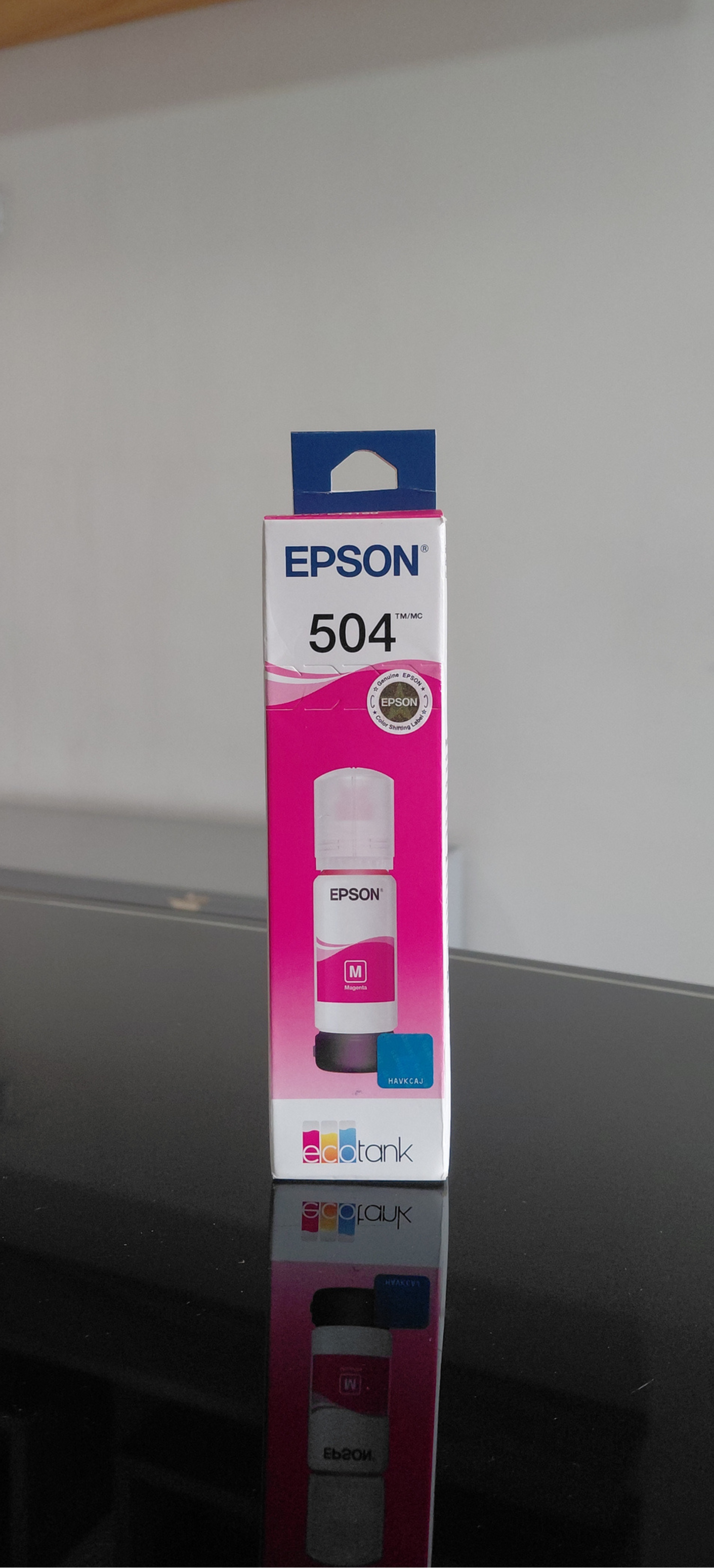 Botella de Tinta Magenta Original Epson T504 (SKU T504320)
