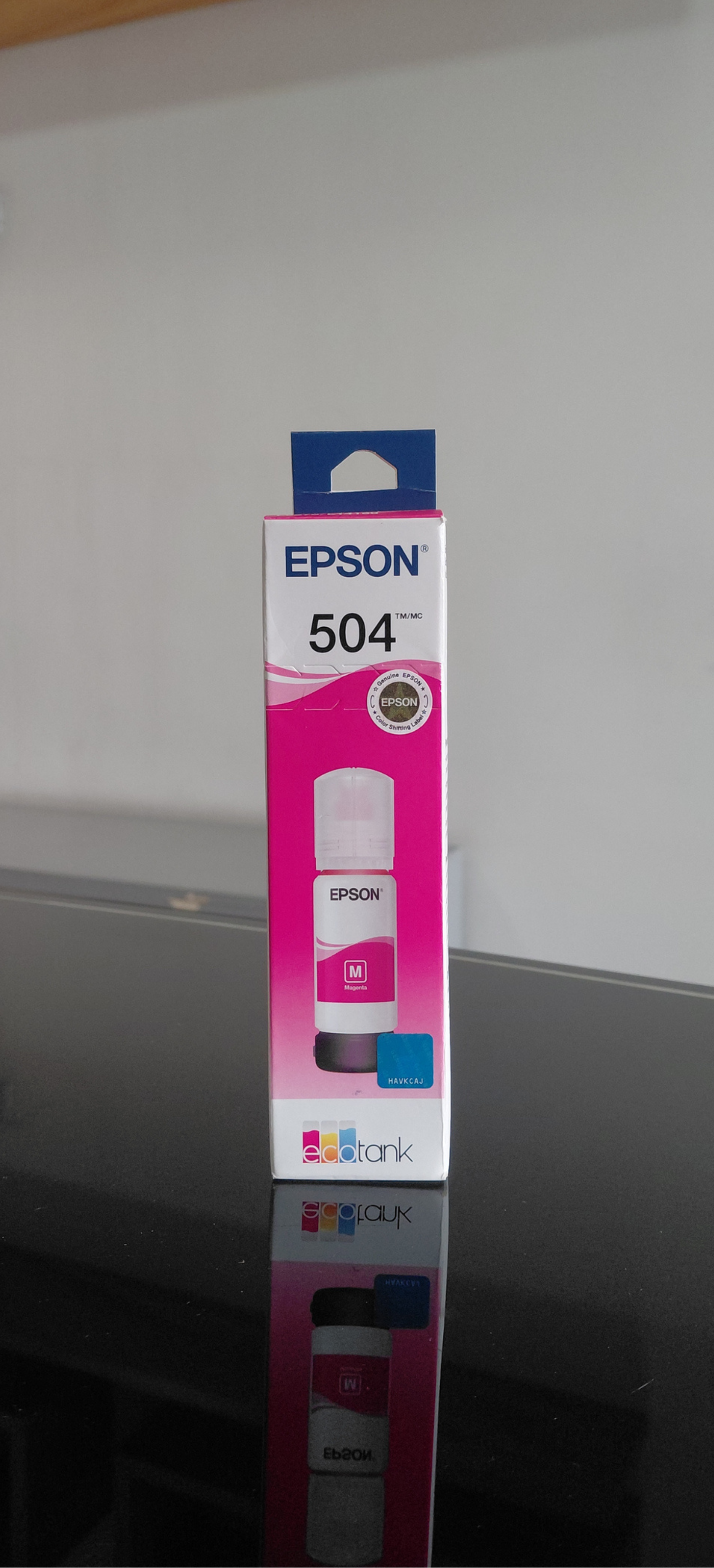 Botella de Tinta Magenta Original Epson T504 (SKU T504320)